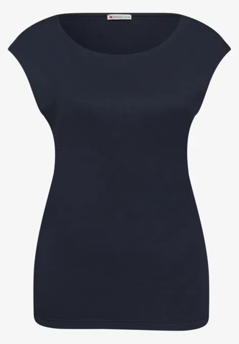 T-shirts basiques en pack de 2 shadowed navy/truffle red