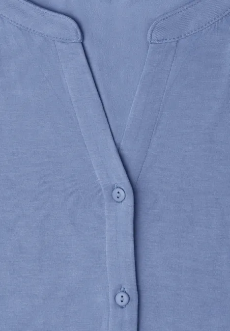 Dropped Shoulder Shirt im Tunika-Look drift blue