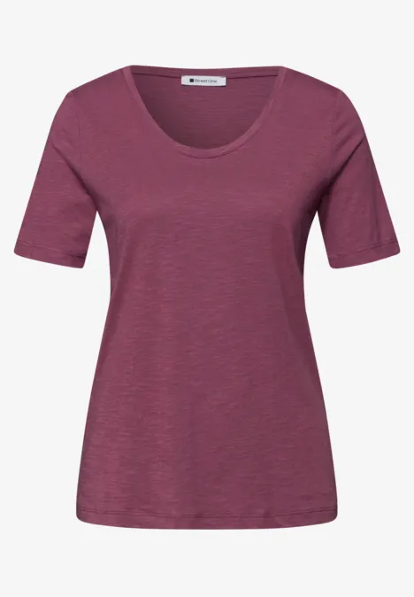 T-shirts avec col en V rond en pack de 2 dark clouded blush