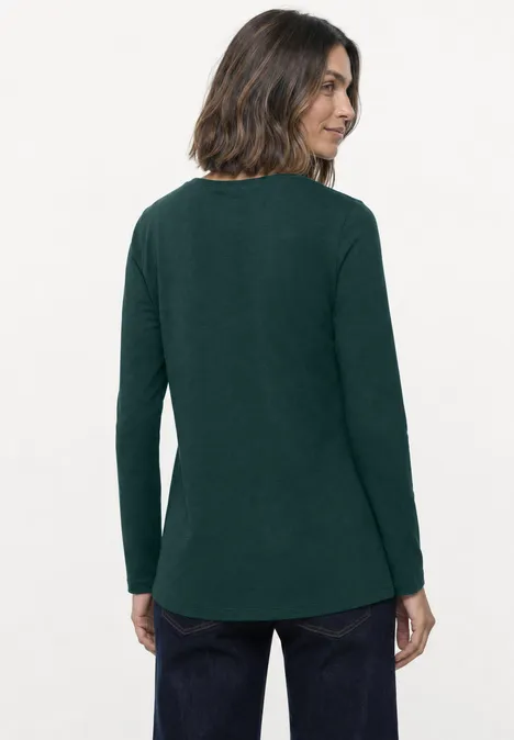Langarm Shirts mit Rundhals im 2er-Pack shadow teal/eucalyptus green Langarm Shirts mit Rundhals im 2er-Pack shadow teal/eucalyptus green