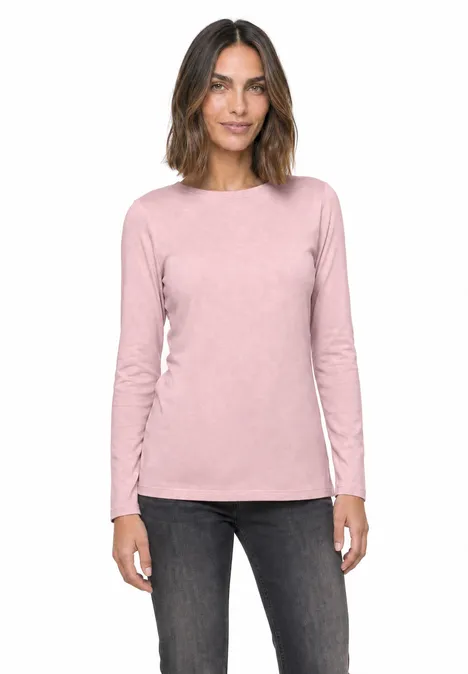 Langarm Shirts mit Rundhals im 2er-Pack berry maroon/quiet rose Langarm Shirts mit Rundhals im 2er-Pack berry maroon/quiet rose