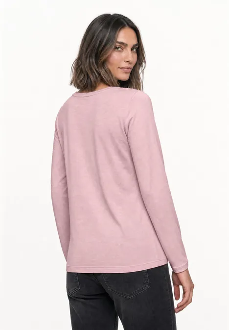 Langarm Shirts mit Rundhals im 2er-Pack berry maroon/quiet rose Langarm Shirts mit Rundhals im 2er-Pack berry maroon/quiet rose