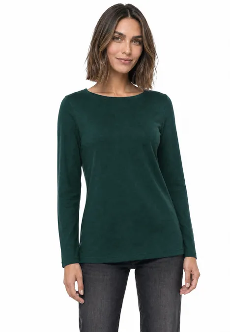 Lot de 2 t-shirts à manches longues et col bateau shadow teal/eucalyptus green Lot de 2 t-shirts à manches longues et col bateau shadow teal/eucalyptus green