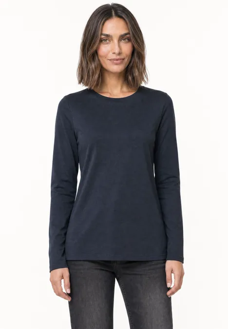 Lot de 2 t-shirts à manches longues et encolure bateau darkest blue/clay sand Lot de 2 t-shirts à manches longues et encolure bateau darkest blue/clay sand