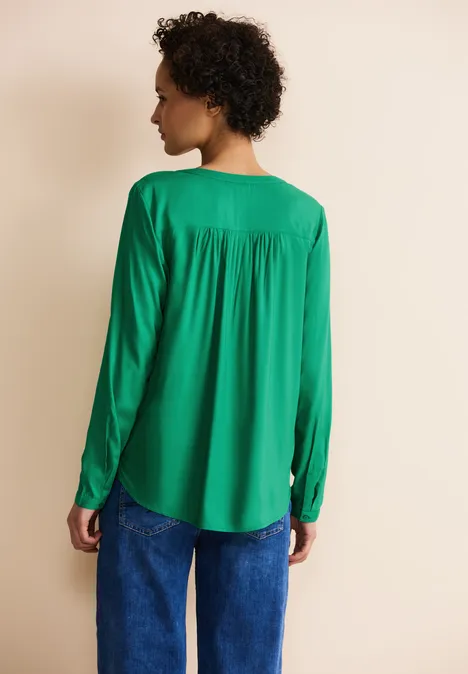 Bluse in Viskose fresh spring green