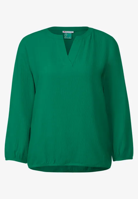 Tunikabluse mit Struktur fresh spring green