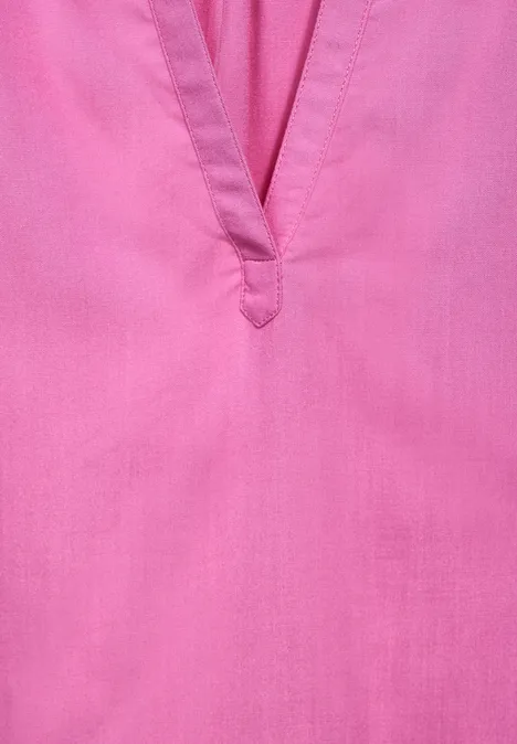 Blusenshirt in Unifarbe blush pink