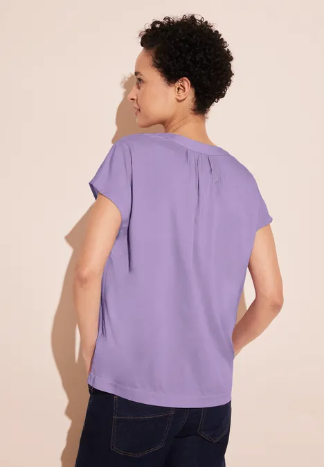 Viskose Blusenshirt smell of lavender