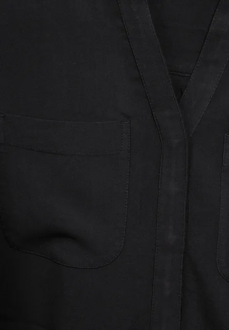 Sommer Blusentop Black