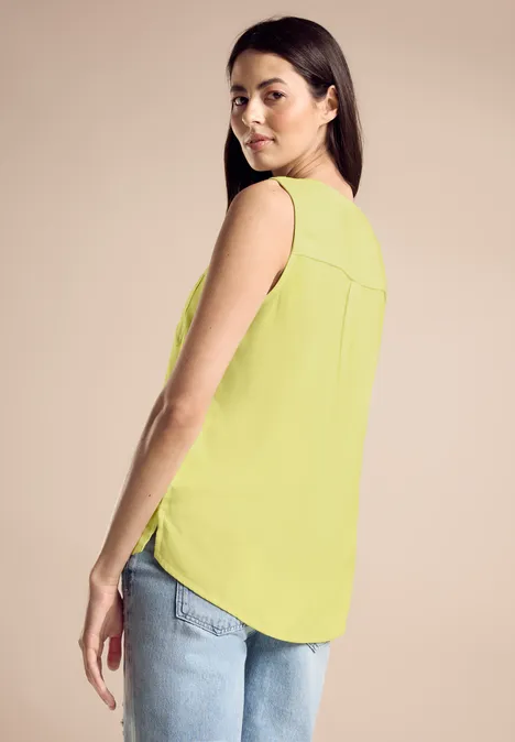 Sommer Blusentop frosting yellow