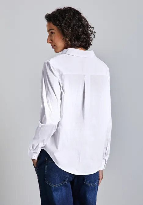 Lange Bluse White