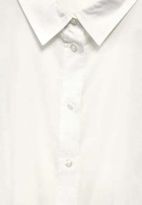 Lange Bluse off white