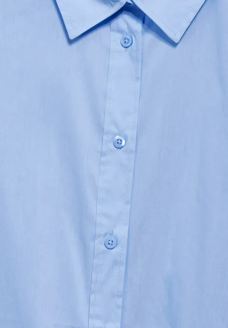 Lange Bluse original blue