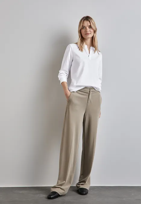 Business Bluse White