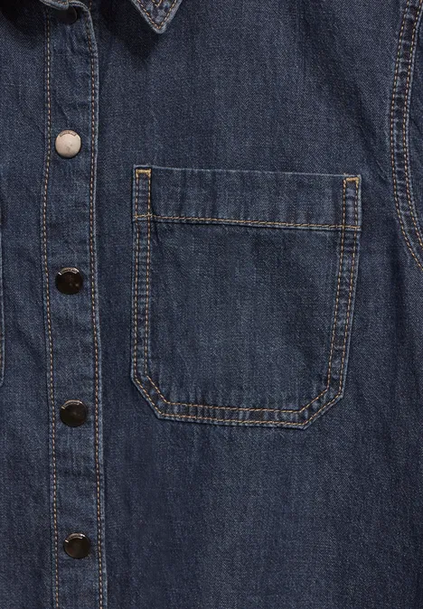 Jeansbluse Dark Blue