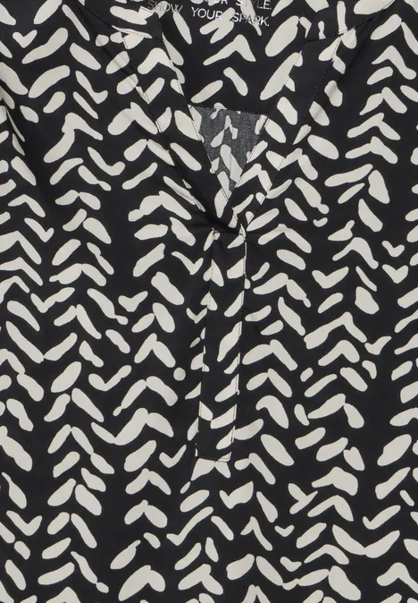 Lange Bluse Black