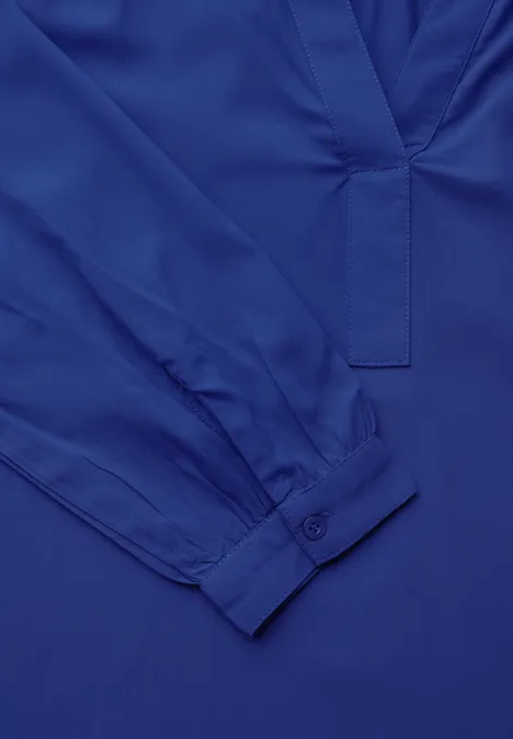 Tunika in Unifarbe dodger blue