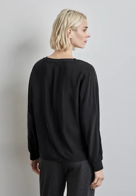 Dolman Bluse Black
