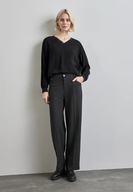 Dolman Bluse Black