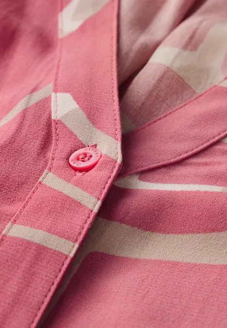 Tuniek met smokdetails sugar coral