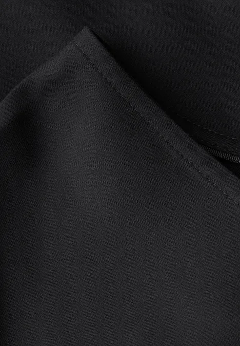 Bluse in Unifarbe Black