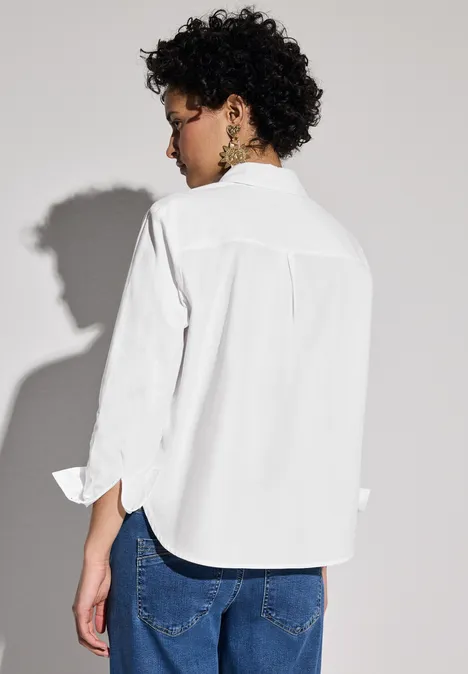 Chemisier à chemise White