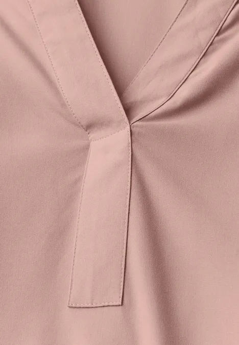Split Neck Tunika faded rose