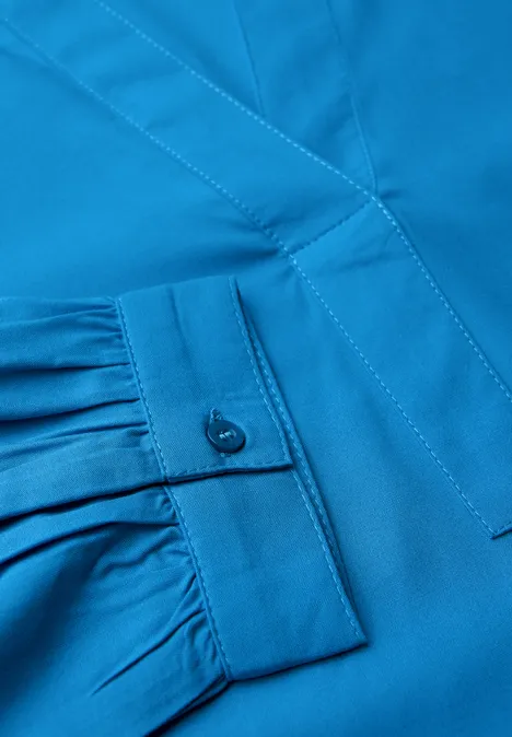 Split Neck Tunika polaris blue