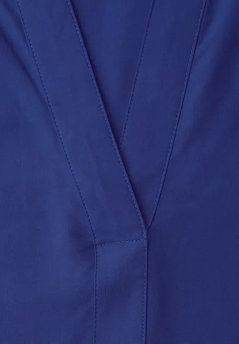 Split Neck Tunika amparo blue Split Neck Tunika amparo blue