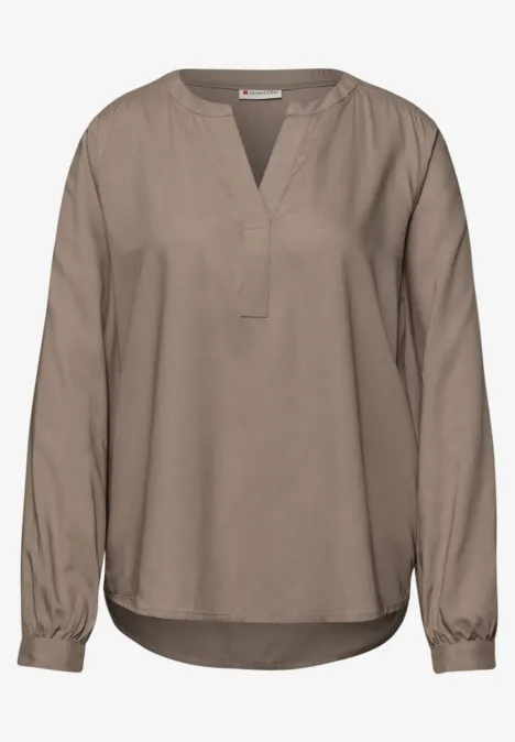 Tunique Split Neck light terra mocha