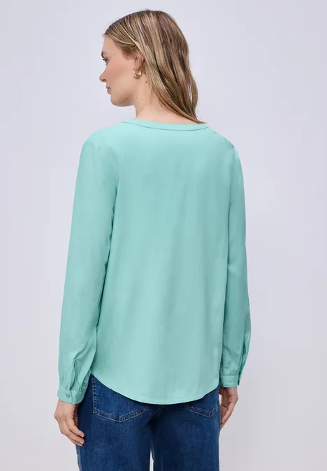 Tunique Split Neck misty mint