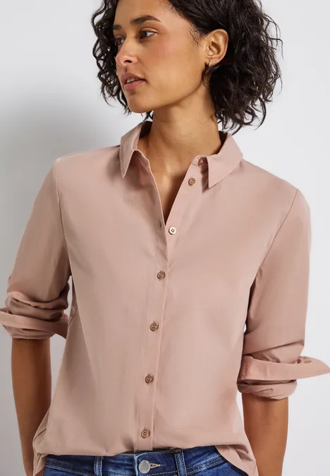 Zakelijke blouse faded rose