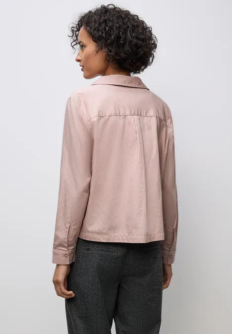 Twill Hemdbluse faded rose