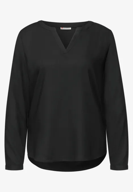 Tunique en couleur unie Black