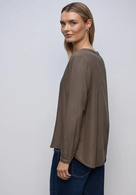 Tunique en couleur unie nomad brown