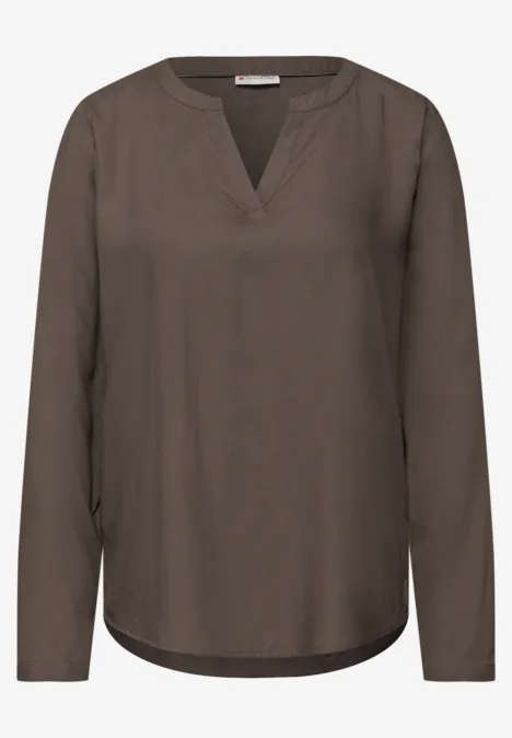 Tunique en couleur unie nomad brown