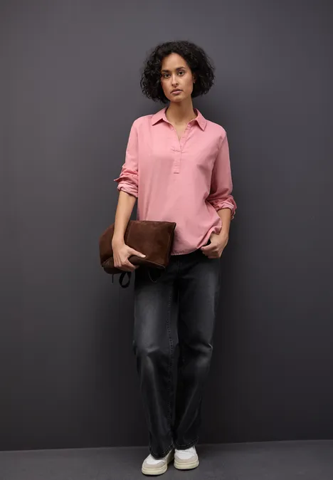 Cordbluse powder pink