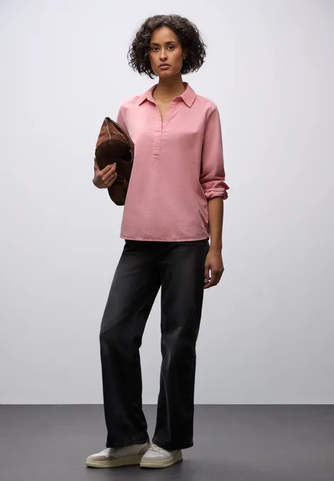 Cordbluse powder pink