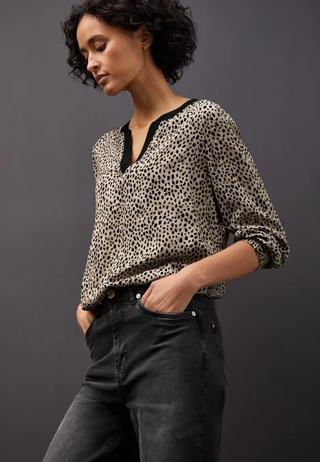 Blouse Leo Split Neck null