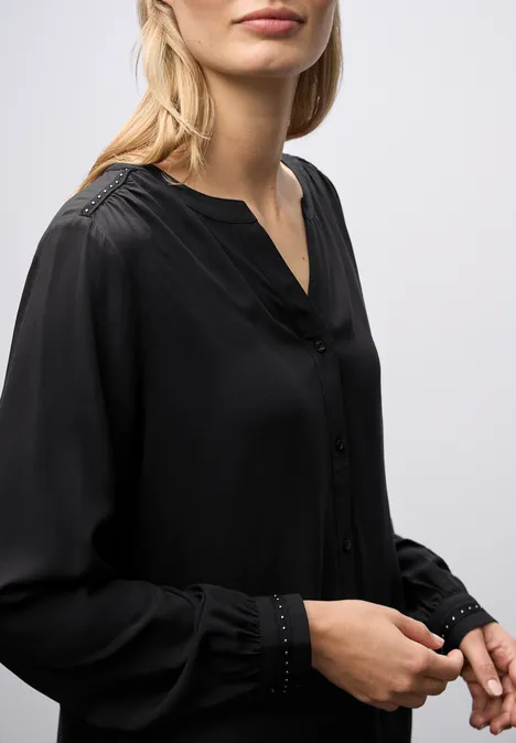 Tunika mit Nieten Black
