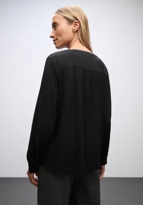 Tunika mit Nieten Black