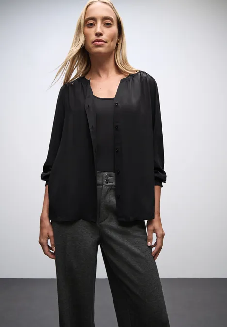 Tunika mit Nieten Black