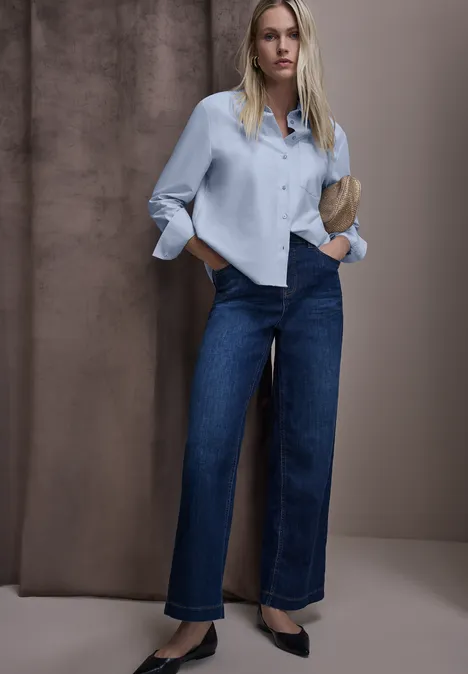 Oxford Hemdbluse original blue Oxford Hemdbluse original blue