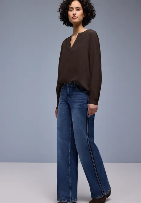 Tunique en couleur unie molten earth