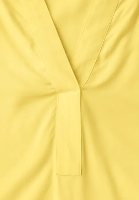 Tunika in Unifarbe bloom yellow