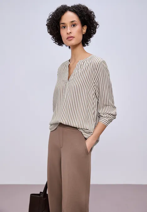 Tunique rayée light terra mocha Tunique rayée light terra mocha