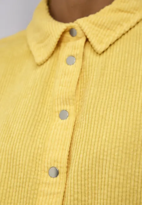 Hemdbluse bloom yellow