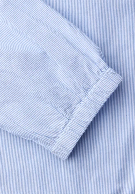 3/4-Arm Bluse mit  Streifen smoked blue