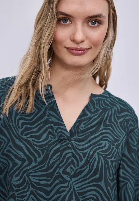 Blouse doublée cool vintage green