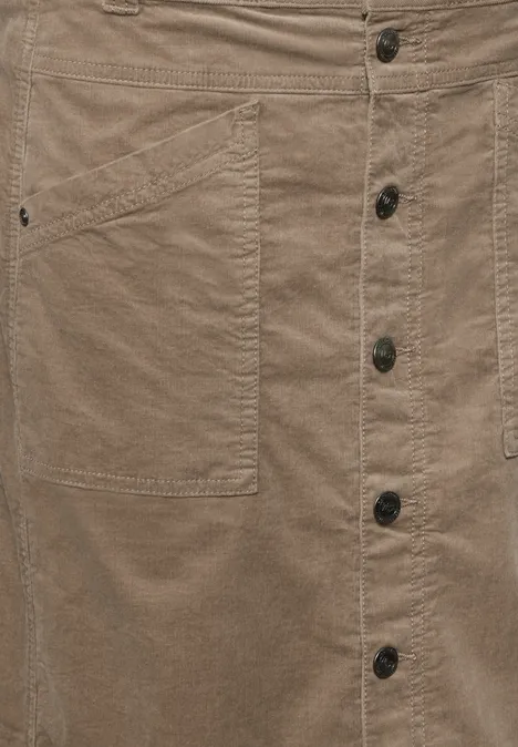 Corduroy rok rich mocha